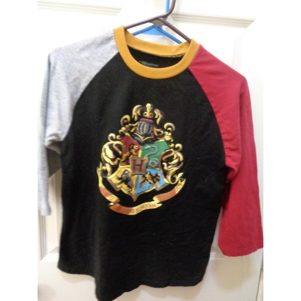 Harry Potter House Crest Men's Jersey T-Shirt Small